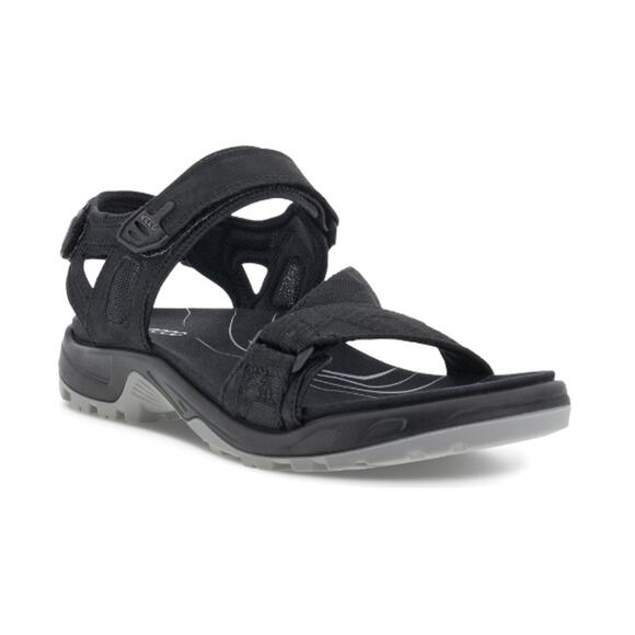 Ecco Men\'s Yucatan Coast Sandal US 11-11.5 EU 45 Black Leather Casual Sporty NIB main image 11